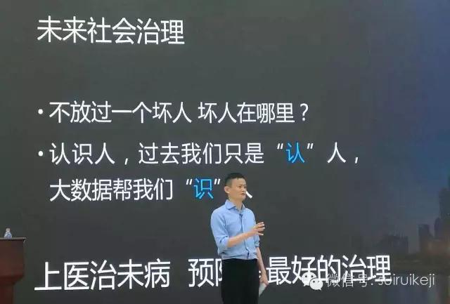 馬云講座：科技創(chuàng)新在未來(lái)社會(huì)治理中的作用